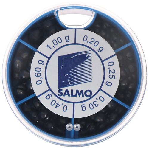 salmo грузила salmo дробинка pl 6 секций крупные 070г набор Груз Salmo PL, 70 г