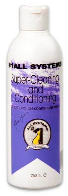 Шампунь суперочищающий 1 All Systems Super Cleaning&Conditioning Shampoo - 250 мл