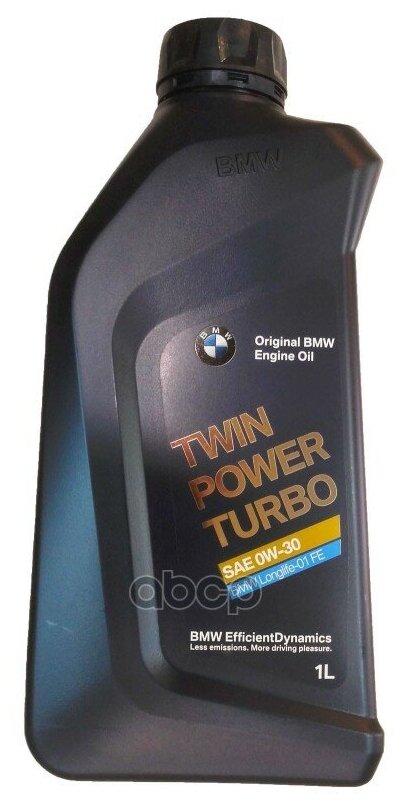 BMW Масло Моторное Для, На Бмв/Bmw Twinpower Turbo Oil Longlife-01 Fe 0w30 Синтетическое 1 Л 83 21 2 365 934