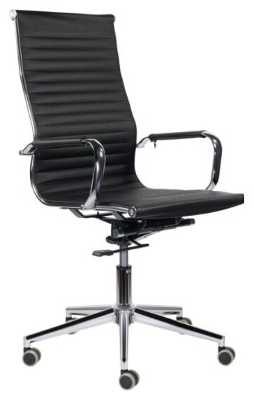 Кресло руководителя Brabix PREMIUM "Intense EX-531", экокожа, хром, черное, 532540