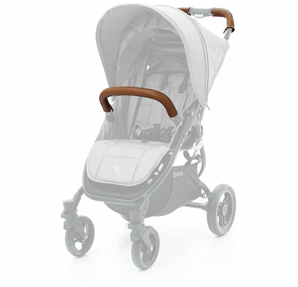 Защитная накладка Valco Baby Handle and Bumper Bar Cover Set, цвет Caramel (Коричневый), артикул производителя 9850