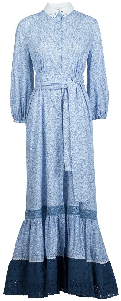 Платье HOLY CAFTAN Голубой