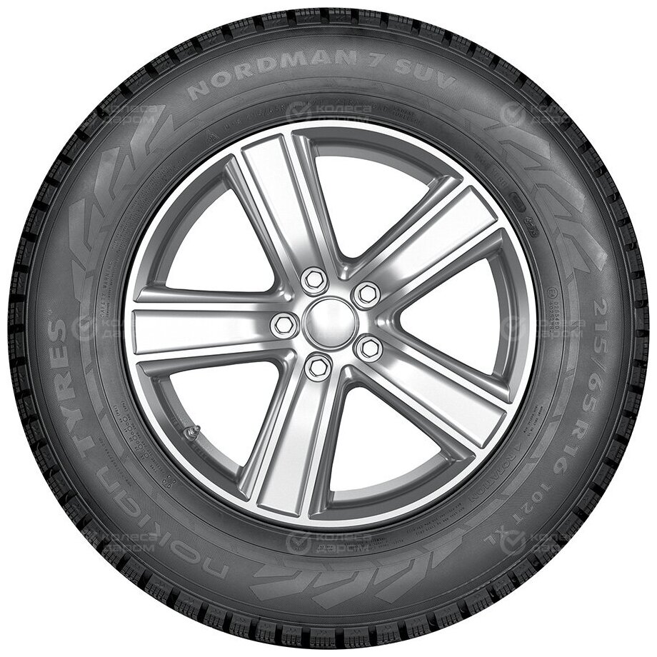 Шина Nokian Nordman 7 SUV 235/65 R17 108T шип - фото №11