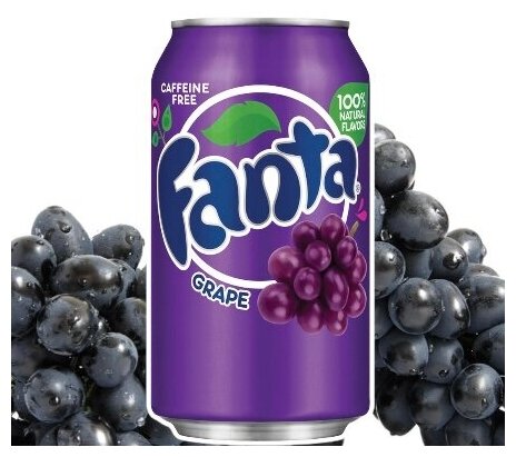 Fanta Grape Упаковка 12 шт - фотография № 2