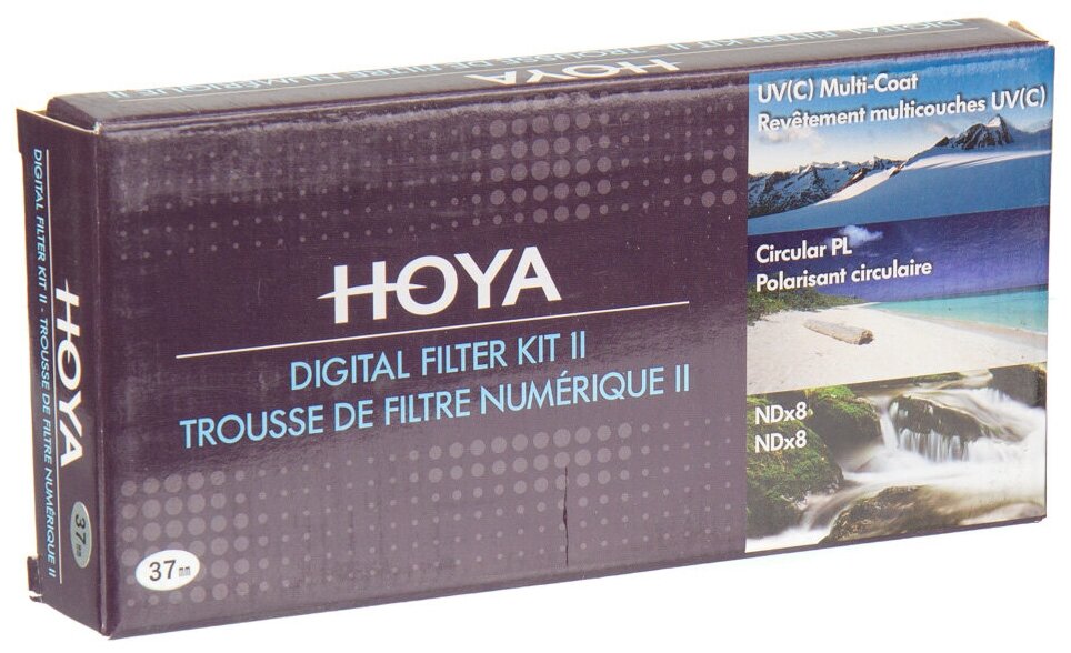 Hoya KIT: UV (C) HMC MULTI, PL-CIR, NDX8 37MM - фото №15