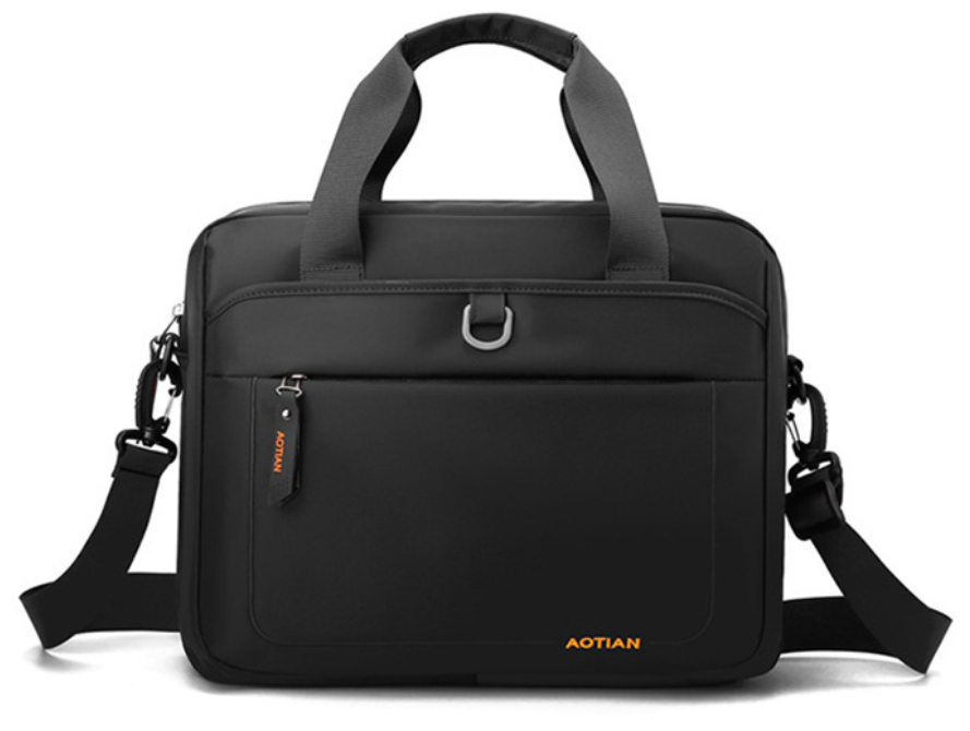 Мужская сумка Aotian мужская сумка-портфель на плечо через плечо под формат А4 на учебу на работу портфель в руку