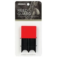 D`ADDARIO WOODWINDS DRGRD4ACRD REED GUARD - RED кейс для хранения 4-х тростей, красный