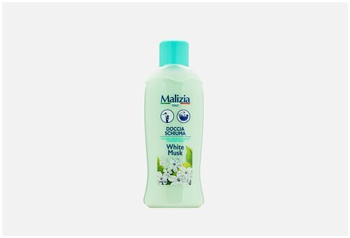 Пена для душа Malizia White musk, 1 л, 1 кг