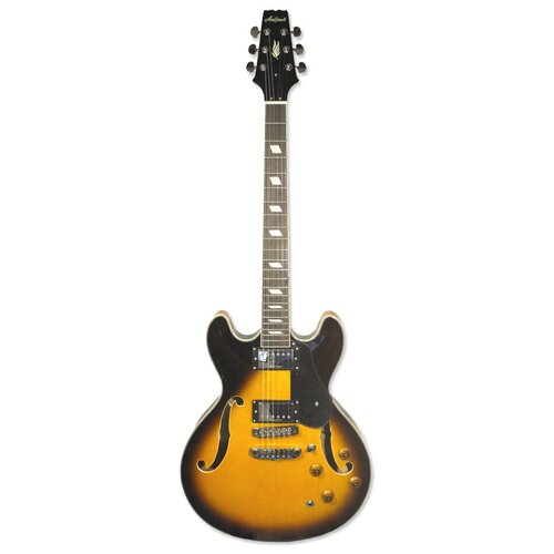 Полуакустическая гитара ARIA TA-CLASSIC BS гитара полуакустическая burny rsa70 bs