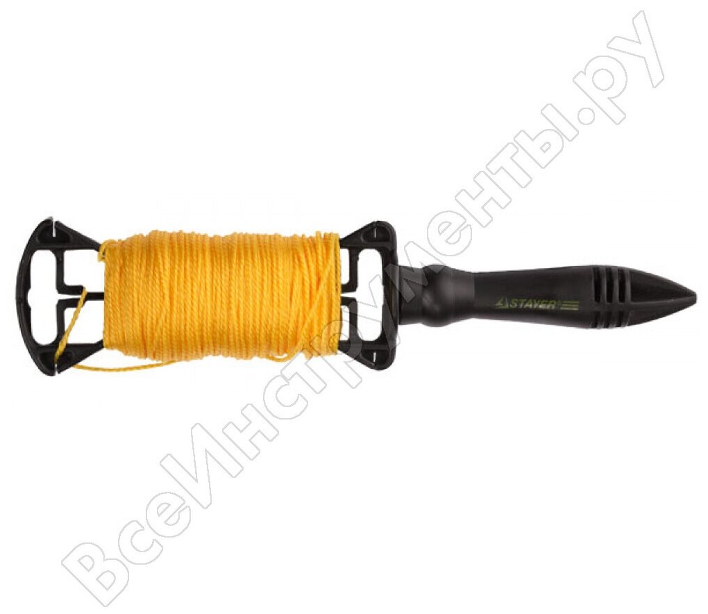 STAYER Жёлтый шнур для строительных работ 100 м 2-06411-100
