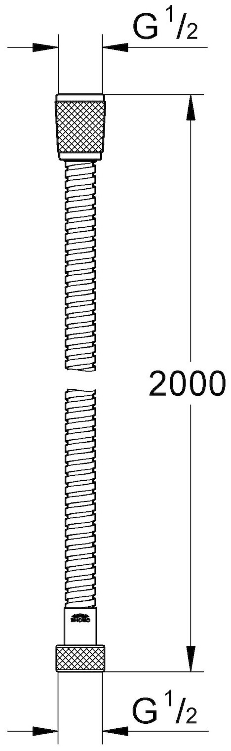 Шланг душевой Grohe - фото №12