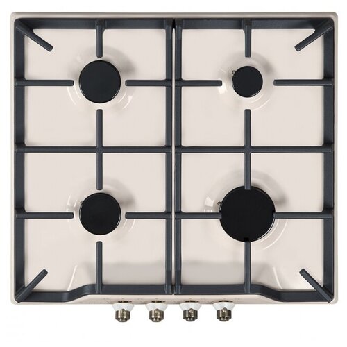 Встраиваемая панель газовая GEFEST ПВГ 1212 К55 кремовый с рисунком ретро эмаль 1369000₽