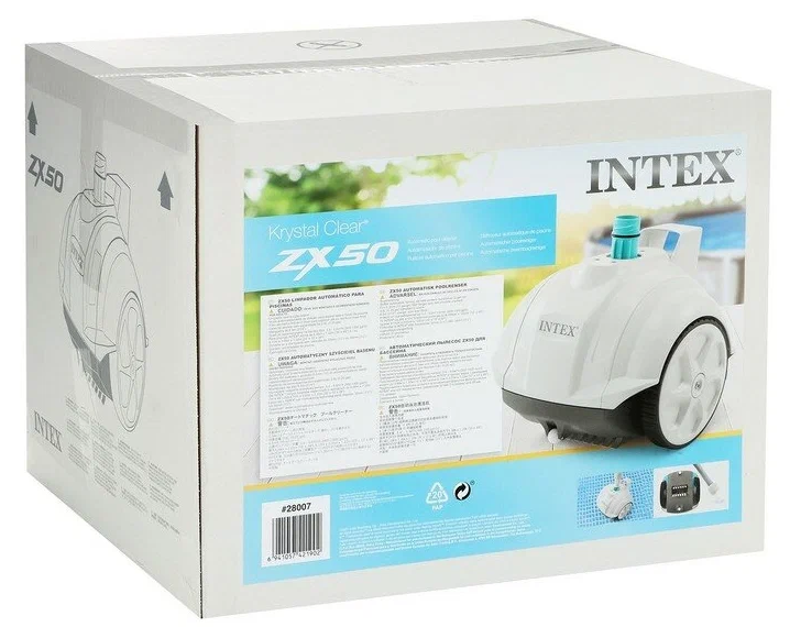 28007 INTEX ZX50 Auto Pool Cleaner Автоматический водный пылесос для очистки бассейнов. - фотография № 4