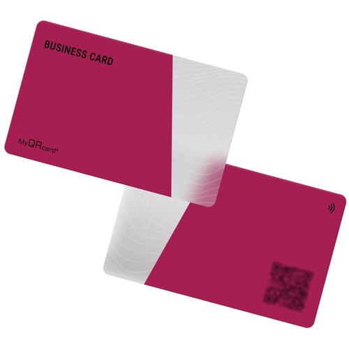 Умная электронная визитка на NFC-карте с бесплатной виртуальной картой в приложении 187000₽
