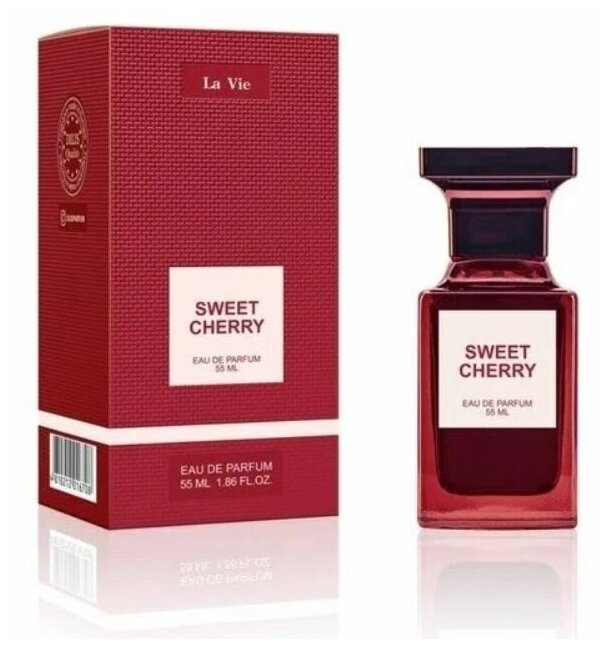 Парфюмерная вода женская Sweet Cherry, 55 мл Dilis Parfum 9049470 .