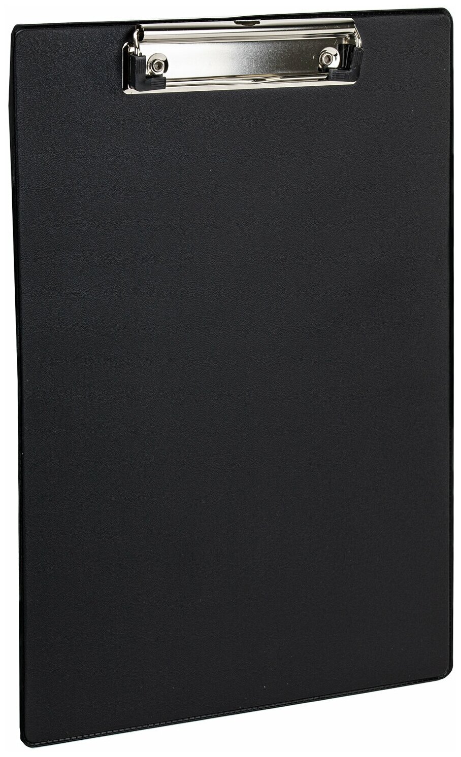 Доска-планшет с прижимом Staff А4, 228х318 мм, картон, ПВХ, черная (229554)