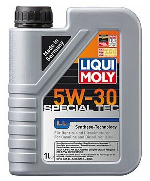 8054-2447 LIQUI MOLY Special Tec LL 5W-30 - 1 л. - масло моторное