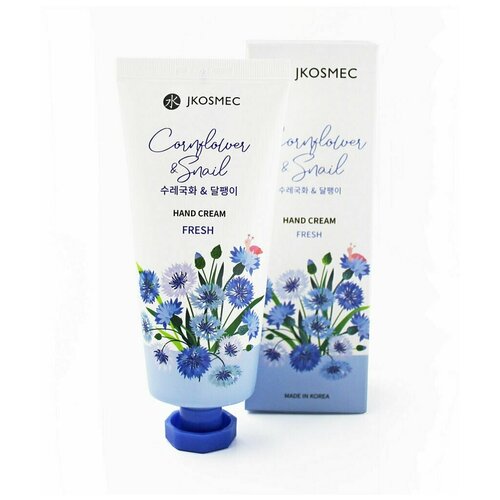 Крем для рук с экстрактом цветков василька и муцином улитки Cornflower & Snail Hand Cream, 100 мл