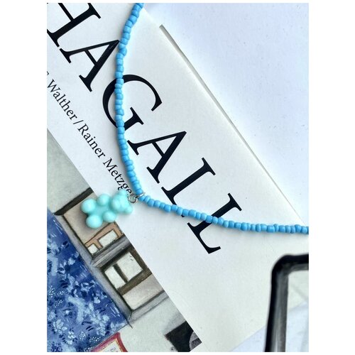 Бусы медведь/ожерелье/чокер с медведем