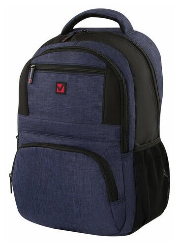 Рюкзак BRAUBERG "URBAN" универсальный с отделением для ноутбука, Dallas темно-синий, 45х29х15 см