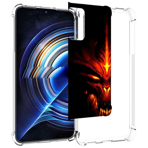 Чехол MyPads diablo-3-диабло для Tecno Camon 19 Neo задняя-панель-накладка-бампер