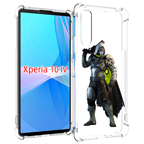 Чехол MyPads destiny-2-hunter для Sony Xperia 10 IV (10-4) задняя-панель-накладка-бампер чехол mypads destiny 2 hunter для sony xperia 10 iv 10 4 задняя панель накладка бампер