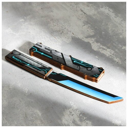 Сувенир деревянный Нож танто тразистор сувенир деревянный нож танто good game 30 см