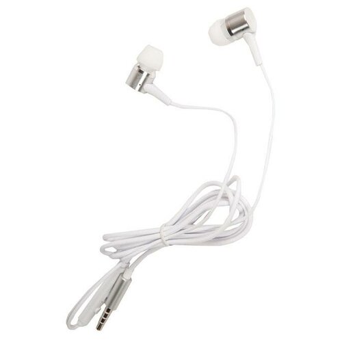 Наушники-вкладыши проводные HOCO m54 Pure music с микрофоном 35mm mini jack белый 6957531094333 46100₽