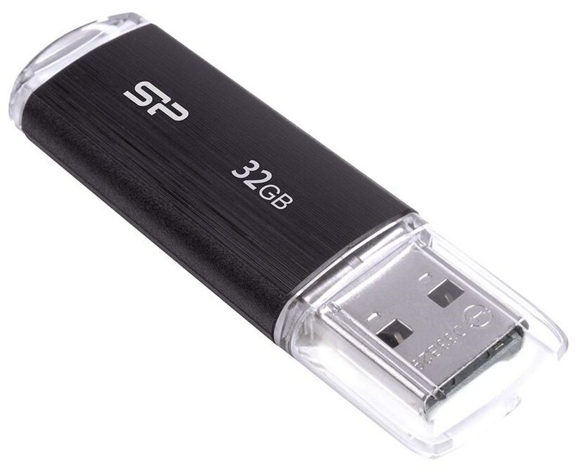 USB флешка Silicon Power UFD Ultima II-I black 32GB USB 2.0