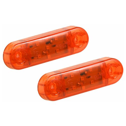 Габарит светодиодный желтый 12-24В (2шт)