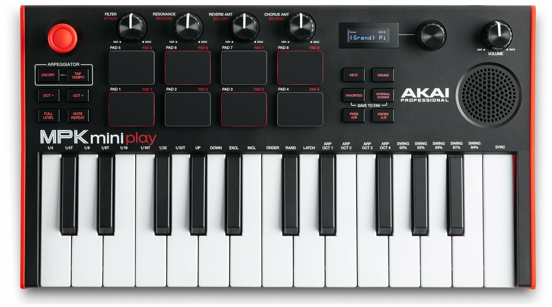 MIDI-клавиатура Akai MPK Mini Play MK3