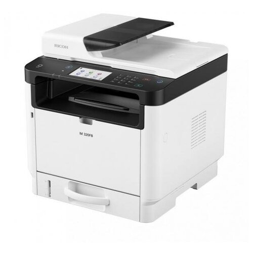 Ricoh LE M 320FB, МФУ, A4, 256Мб, 32стр/мин, дуплекс, ARDF35, сенс.экран, факс, PS, LAN, старт.картр.1000стр.(408527)