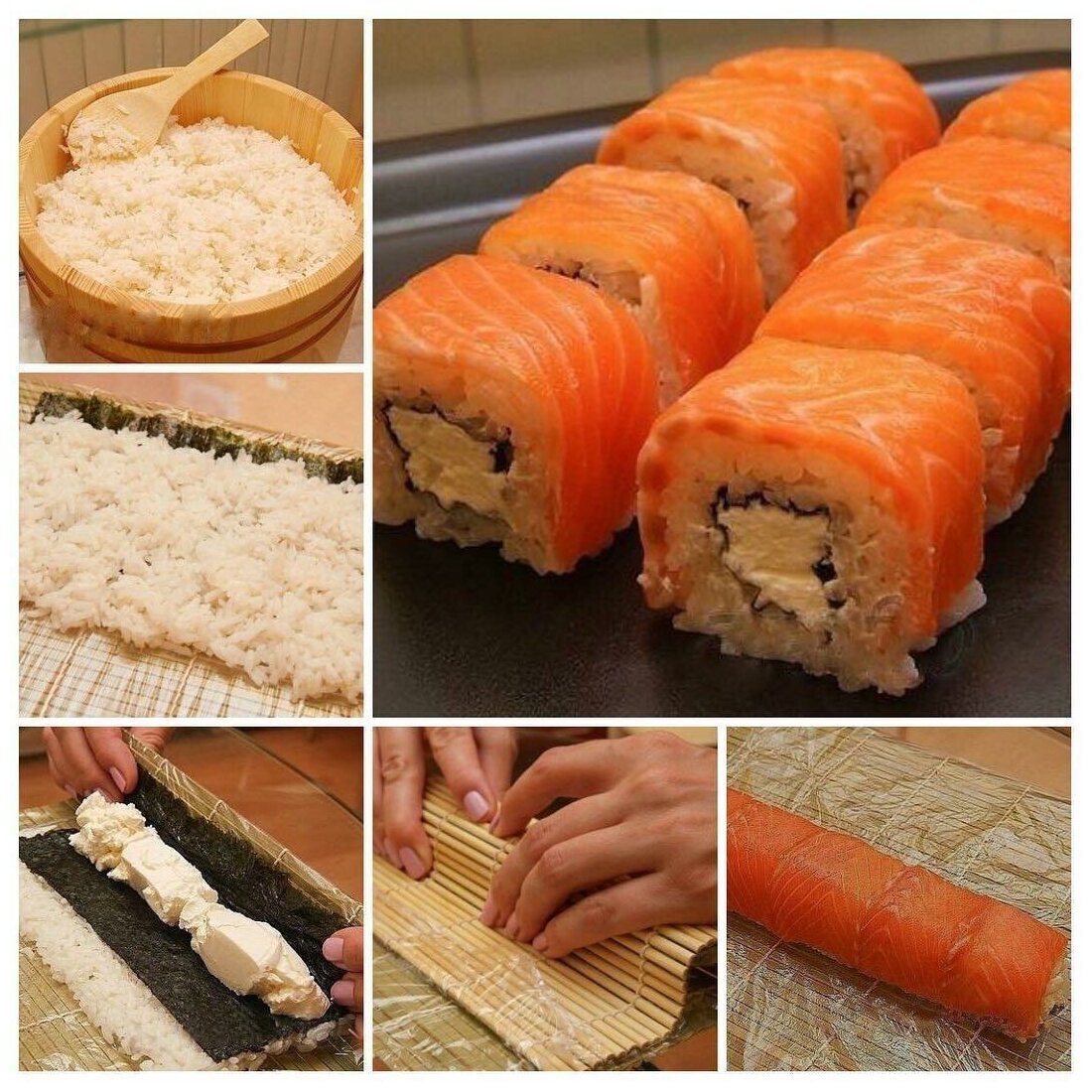 Как вкусно приготовить роллы суши фото 5
