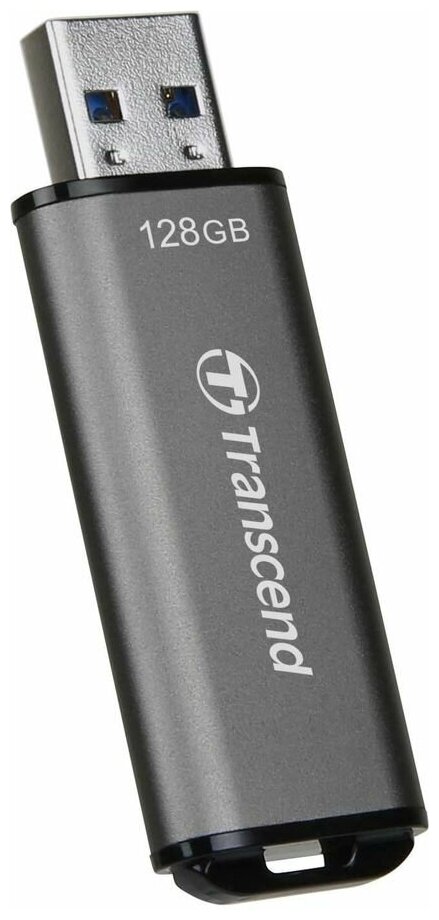 Флешка USB Transcend Jetflash 920 128ГБ, USB3.1, темно-серый [ts128gjf920]