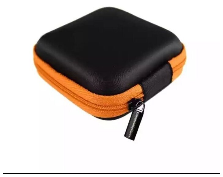 Мини-сумка для наушников EVA, кошелек для монет, чехол для наушников и USB-кабеля
