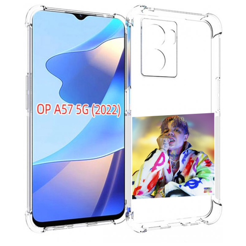 Чехол MyPads Sayonara Boy Oраl Элджей для OPPO A57 5G(2022) задняя-панель-накладка-бампер