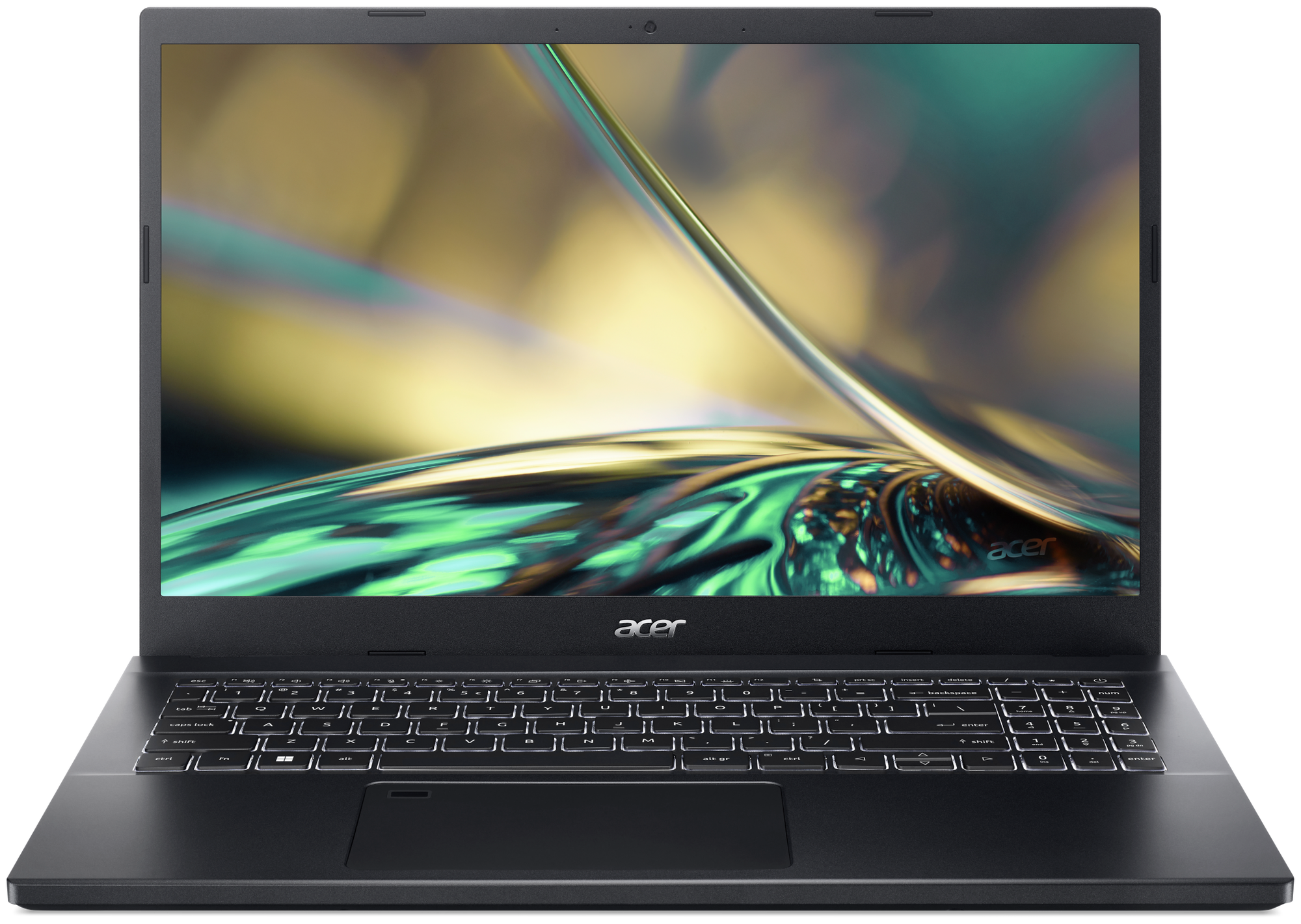 Ноутбук Acer Aspire 7 A715-51G-53ZV 15.6" FHD IPS/Core i5-1240P/16GB/512GB SSD/GeForce RTX 3050 4Gb/None (Boot-up only)/NoODD/черный (NH.QGCER.003)