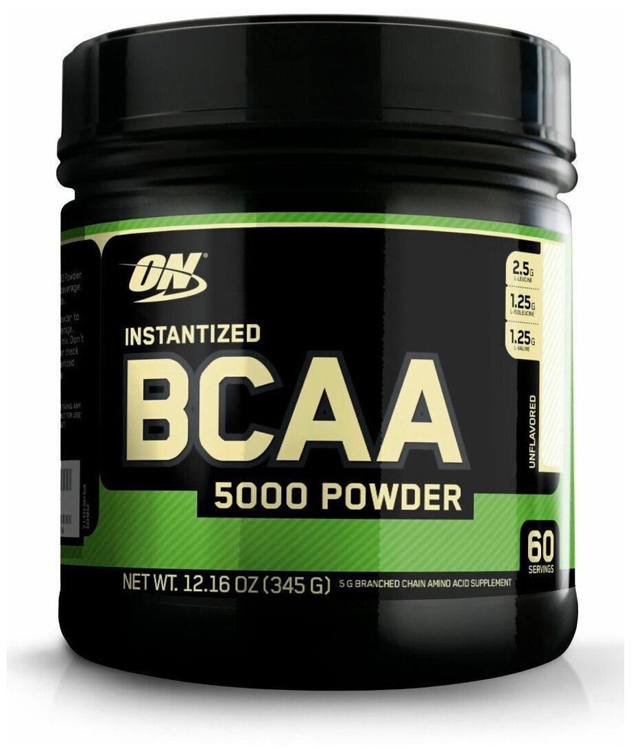 OPTIMUM NUTRITION BCAA 5000 Powder Unflavored 345 г