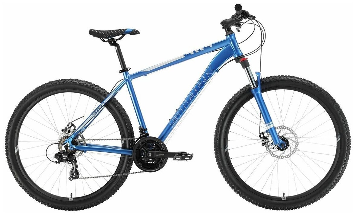 Велосипед Stark Hunter 27.2 D (2022) 18" синий/никель