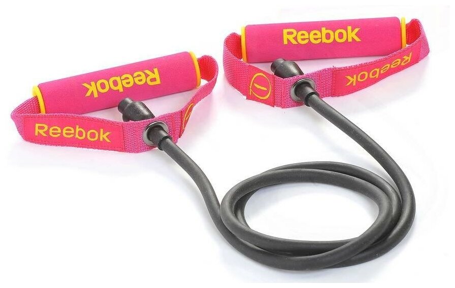 Эспандеры Reebok Эспандер трубчатый Reebok RATB-11030MG (слабое сопротивление № 1, лиловый)