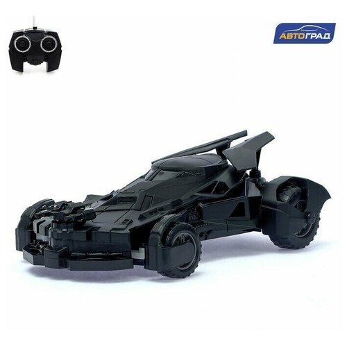 Машина радиоуправляемая «БлэкМобиль», работает от батареек черный