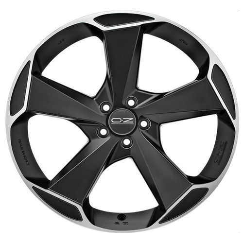 OZ Aspen HLT 21X9J 5X112 ET50 DIA79 Matt Black Diamond Cut