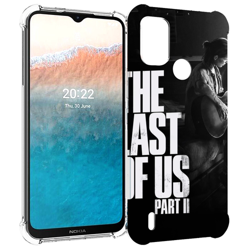 Чехол MyPads The Last of Us Part II Элли для Nokia C21 Plus задняя-панель-накладка-бампер чехол mypads the last of us part ii элли для samsung galaxy s23 plus задняя панель накладка бампер