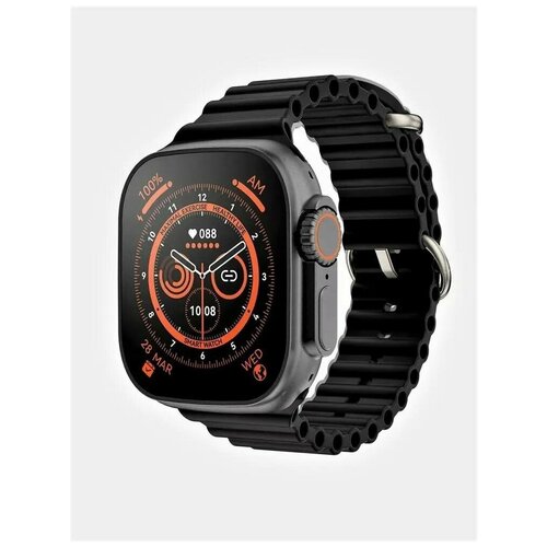 SMART WATCH нового поколения Умные часы 8 серии Многофункциональный экран MT8 ULTRA большие черные 229000₽