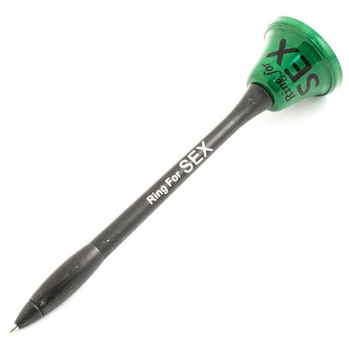 Ручка колокольчик Ring for SEX зеленая