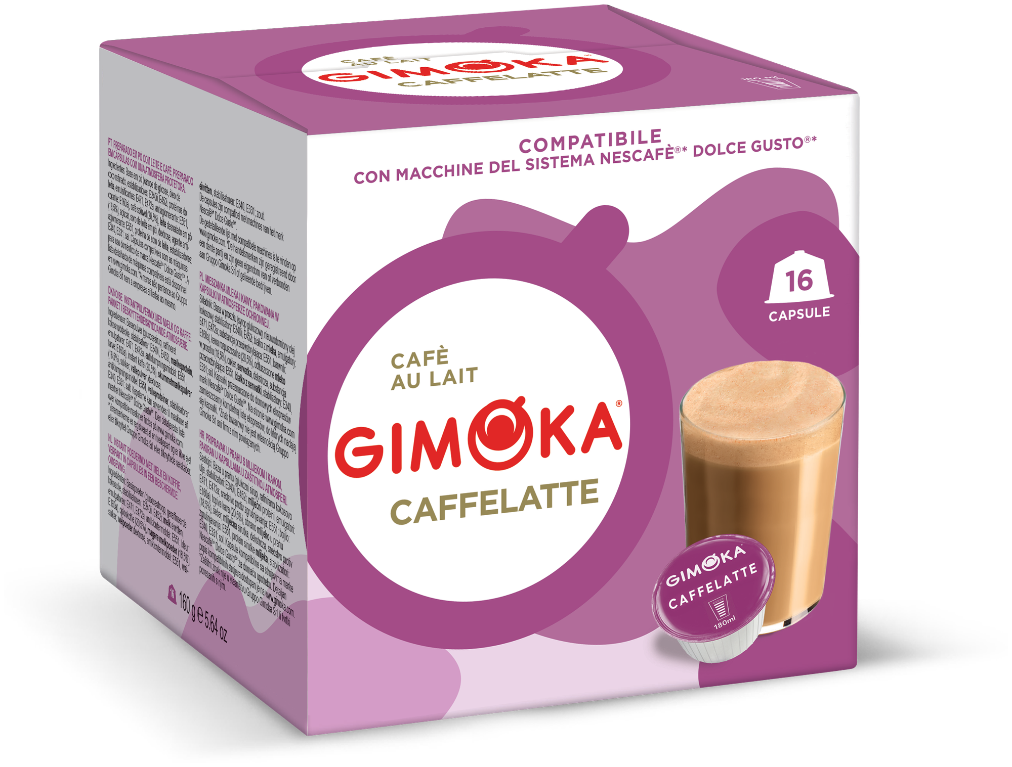 Кофе в капсулах Gimoka Caffelatte