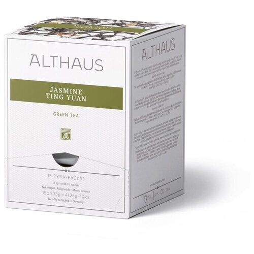 Чай Althaus Pyra Pack Jasmine Ting Yuan, 15пак/уп (TALTHL-P00007)