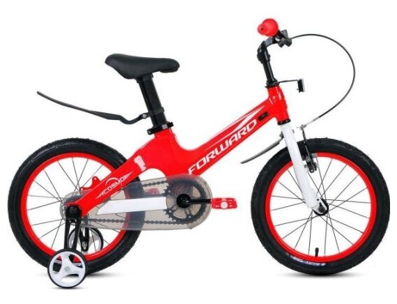 Детский велосипед Forward COSMO 16 2021, красный, рама One size