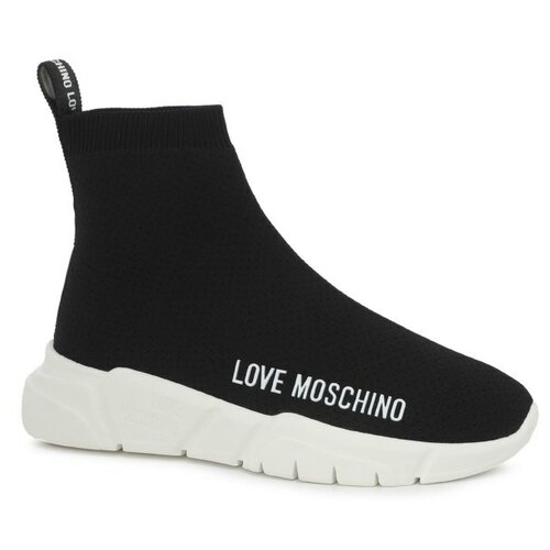 Кроссовки LOVE MOSCHINO Love Moschino JA15343G, размер 39, черный кроссовки love moschino zapatillas blue multi coloured