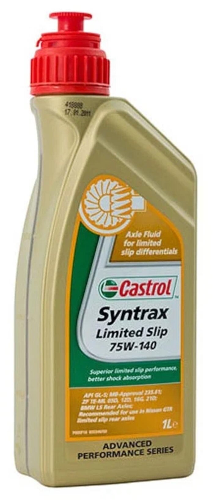 Трансмиссионное масло Castrol Syntrax Limited Slip 75W140 1л